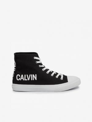 Calvin Klein Jeans Iacopo Canvas Tenisky Čierna