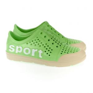 Detské zelené crocsy SPORT