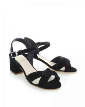 Čierne kožené sandále 66345 #1 small