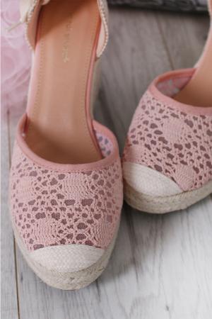 Ružové platformové sandále May #2 small