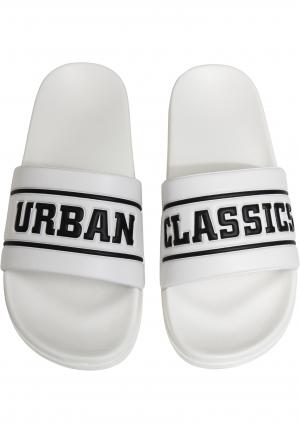 Urban Classics UC Slides white