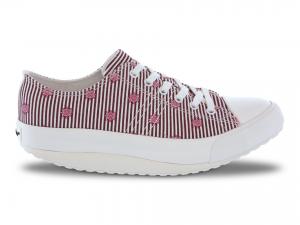 Vychádzková obuv Walkmaxx Trend - pásikavá, 36, biela #1 small