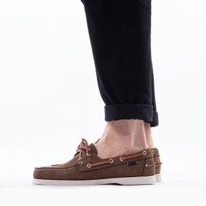 Sebago Docksides Portland Nubuck 7000GA0 DK BROWN