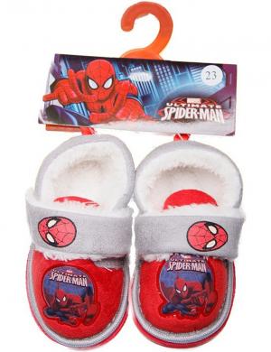 Spiderman červenobiele papuče