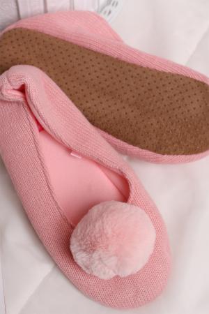Ružové papuče s brmbolcom Nina #1 small