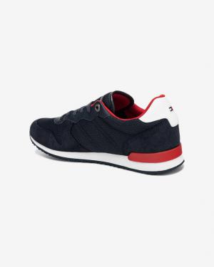 Tommy Hilfiger Iconic Material Mix Runner Tenisky Modrá #2 small