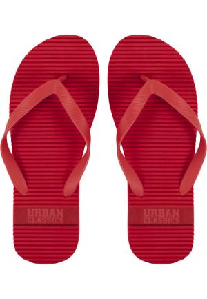 Urban Classics Basic Slipper red 