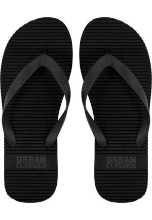Urban Classics Basic Slipper schwarz 