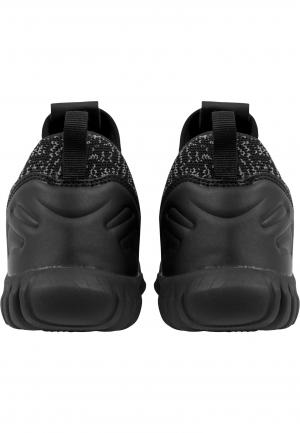 Urban Classics Knitted Light Runner Shoe black/grey/black #2 small