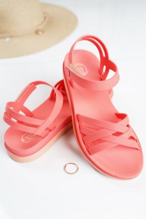 Ružové gumené sandále Abracar Calma #1 small