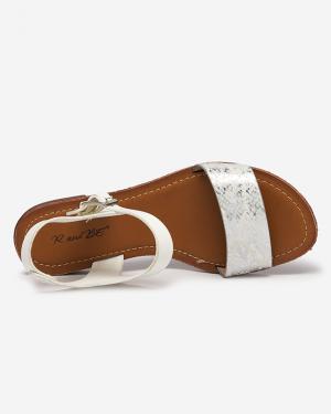 Dámske sandále s bielym prelisom Xetera - Obuv #3 small