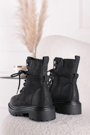 Čierne členkové šnurovacie topánky Jennie #1 small