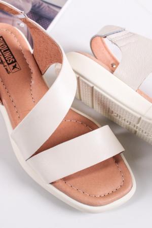 Biele kožené sandále Calella #2 small
