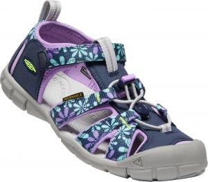 KEEN Detské sandále SEACAMP 1025149 black iris/african violet 32/33