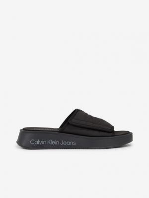 Calvin Klein Jeans Šľapky Čierna