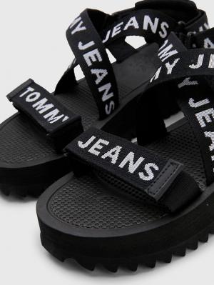 Tommy Jeans Sandále Čierna #2 small