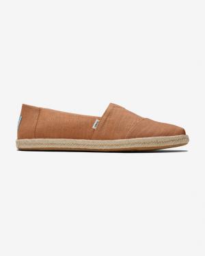 TOMS Espadrilky Hnedá Oranžová
