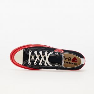 Converse x Comme des Garcons PLAY Chuck Taylor 70 Low Top Red Sole Black #2 small