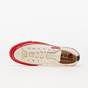 Converse x Comme des Garcons PLAY Chuck Taylor 70 Low Top Red Sole White #2 small