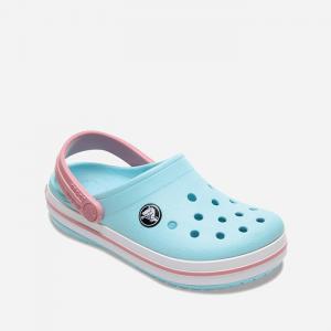 Crocs Crocband Kids Clog Toddler 207005 ICE BLUE/WHITE #2 small