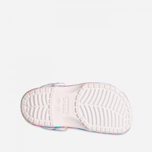 Crocs Classic Solarized Kids Clog 207588 PINK/WHITE #1 small