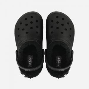 Crocs Classic Lined Clog Kids 207010 BLACK/BLACK #3 small