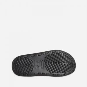 Crocs Classic Cozzy Sandal 207446 BLACK/BLACK #1 small