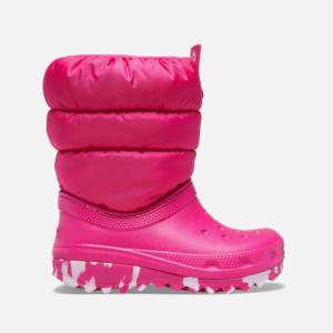 Crocs Classic Neo Puff Boot K 207684 CANDY PINK
