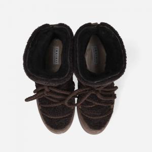 Dámska obuv Inuikii Sneaker Curly 70202-16 tmavo hnedá #3 small