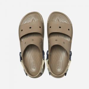 Pánske Sandále Crocs Classic All Terrain Sandal 207711 khaki / MULTI #3 small