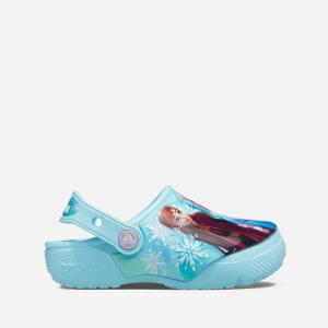 Detské papuče Crocs Fun Lab Frozen II Kids Clog 207465 ľadovo modrá