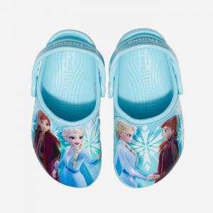 Detské papuče Crocs Fun Lab Frozen II Kids Clog 207465 ľadovo modrá #3 small