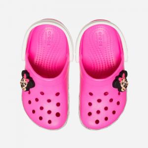 Detské papuče Crocs Fun Lab Minnie Mouse Band Kids Clog T 207720 elektrické ružové #3 small