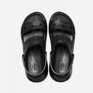 Dámske sandále Crocs Klasické Mega Crush sandále 207989 čierne #3 small