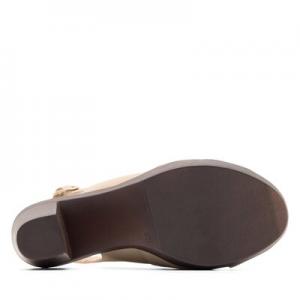 Sandále Lasocki POLTA EST-2025-12 Prírodná koža(useň) - Nubuk #3 small